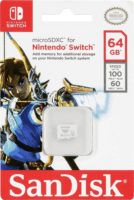 SanDisk 64GB Nintendo Switch microSDXC UHS-I CL10 memóriakártya