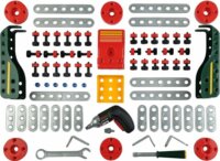 Theo Klein Multi-Tech + IXOLINO 107 darabos építőkészlet