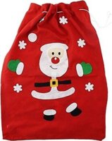 Mikulás textil zsák - 50 x 70 cm