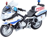 Bburago rendőrmotor (1:18) - Kék/Fehér