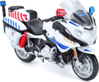 Bburago rendőrmotor (1:18) - Kék/Fehér