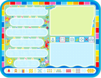 Tomy: Aquadoodle az én ABC-m - Betűk és számok Írás oktatójáték