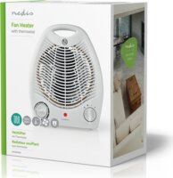 Nedis HTFA13CWT Hordozható Elektromos Fűtőventilátor 2000W - Fehér