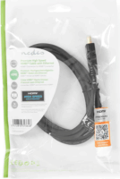 Nedis HDMI - HDMI Premium nagy sebességű HDMI™ kábel Ethernet átvitellel 1.5m Fekete