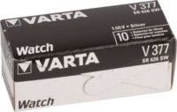 Varta SR66/V377 Ezüst-Oxid 27mAh Gombelem (1db/csomag)