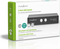 Nedis CSWI5902BK VGA 2-port Switch