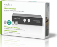 Nedis CSWI5902BK VGA 2-port Switch