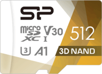 Silicon Power 512GB Superior Pro microSDXC UHS-I CL10 memóriakártya + Adapter