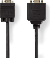 Nedis VGA elosztó kábel 0.2m Fekete