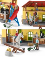 Schleich 42485 Farm World Lovas klub istálló