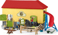 Schleich 42485 Farm World Lovas klub istálló