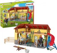 Schleich 42485 Farm World Lovas klub istálló