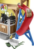 Schleich 42485 Farm World Lovas klub istálló
