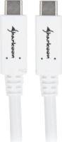 Sharkoon USB 3.1 Gen2 Type-C Adatkábel 0.5m - Fehér