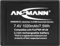Ansmann A-Fuj NP-W 126 akkumulátor Fujifilm fényképezőgépekhez 1020mAh