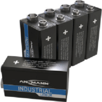 Ansmann Lithium 9V Blokkelem (5db/csomag)
