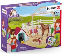 Schleich Hannah lovas klubja Rubyval