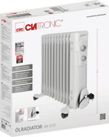 Clatronic RA 3735 Elektromos Olajradiátor 7 tagos 1500W - Fehér