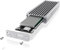 IcyBox IB-1817MA-C31 M.2 USB 3.1 Type-C Külső SSD ház - Ezüst