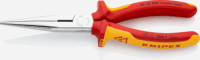 Knipex 26 16 200 Fél-kerek csőrű fogók vágóéllel (gólyacsőr fogó)
