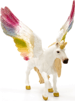 Schleich Szárnyas, szivárványos unikornis