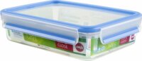 Emsa Clip & Close 3100508542 Frissen tartó doboz 1,2L - Átlátszó/Kék
