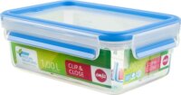 Emsa Clip & Close 3100508540 Frissen tartó doboz 1L - Átlátszó/Kék