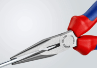 Knipex 25 02 160 Fél-kerek csőrű fogó vágóéllel (Rádiófogó)