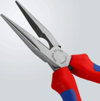 Knipex 25 02 160 Fél-kerek csőrű fogó vágóéllel (Rádiófogó)