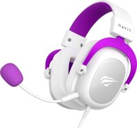 Havit H2002d Vezetékes Gaming Headset - Lila/Fehér