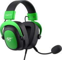 Havit H2002d Vezetékes Gaming Headset - Zöld/Fekete