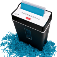 Olympia PS 54 iratmegsemmisítő - Fekete