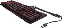 HP Omen Encoder USB Cherry MX Red Gaming Mechanikus Billentyűzet EN - Fekete