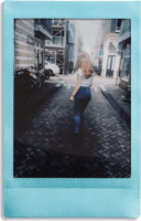 Fujifilm Instax Mini Instant Blue Frame Fotópapír (10 db / csomag)