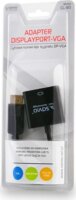 Savio CL-90 DisplayPort apa - D-Sub (VGA) anya Adapter 0.20m