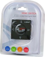 Savio CL-26 HDMI Switch (3 PC - 1 Kijelző)