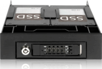 Icy Dock FLEX-FIT Trio 2x2.5"/1x3.5" -> 5.25" HDD beépítő keret