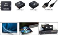 Home ATD RCA - HDMI analóg -> digitális átalakító