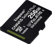 Kingston 256GB Canvas Select Plus microSDXC UHS-I CL10 memóriakártya