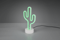 TRIO Cactus USB Asztali LED Dekor Lámpa - Zöld