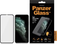 PanzerGlass™ Apple iPhone Xs Max / 11 Pro Max Tokbarát Edzett üveg kijelzővédő, fekete kerettel