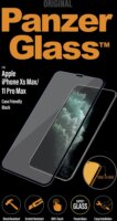 PanzerGlass™ Apple iPhone Xs Max / 11 Pro Max Tokbarát Edzett üveg kijelzővédő, fekete kerettel