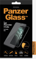 PanzerGlass™ Apple iPhone Xs Max / 11 Pro Max Tokbarát Edzett üveg kijelzővédő, fekete kerettel