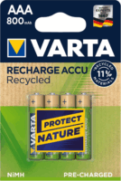 Varta Ni-MH 800mAh AAA Tölthető elem (4db/csomag)