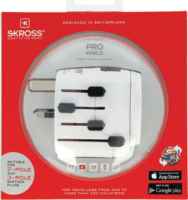 Skross PRO WORLD földelt hálózati csatlakozó átalakító