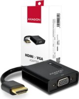 Axagon HDMI apa - VGA anya adapter - Fekete