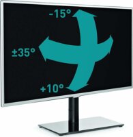 Meliconi Stand 400 32" - 55" LCD TV/Monitor állvány - Fekete