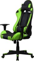 Iris GCH201 Gamer szék - Fekete/Zöld