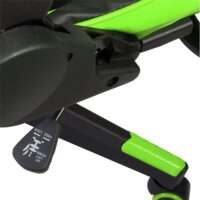 Iris GCH201 Gamer szék - Fekete/Zöld