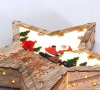 Iris LED Csillag alakú Télapó